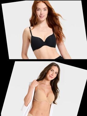 AUDEN Everyday Nude + Black Bra